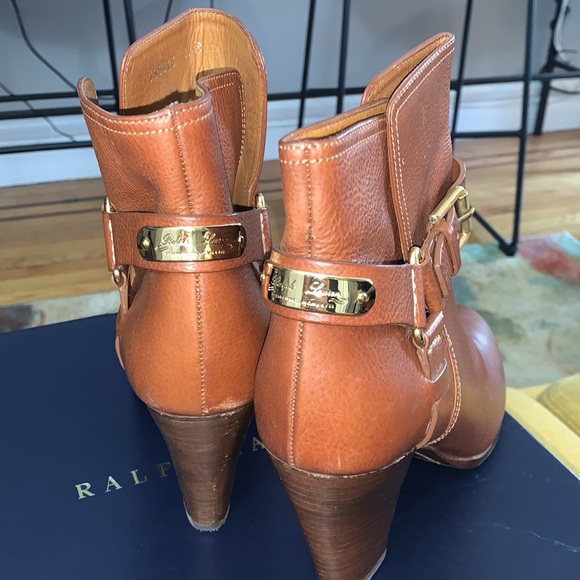 Tan Leather Boots - Picture 3 of 8